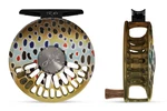 Abel Tr Fly Reel - Native Brown 2/3 Wt With Rosewood Handle. Fixed Price $950.00.