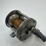 Vintage Jc Higgins 312-3104 Model 46 Fishing Reel W/ Cork Spool. Fixed Price $12.97.
