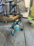 Sougayilang AF5000, Haibin Fishing, Gear Ratio 5.5:1, 11+1 Spinning Reel, Teal. Fixed Price $21.00.