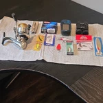 Fishing Gear: Abu Garcia Cardinal 4004I Reel And Accessories. Everything Pics. Fixed Price $125.00.