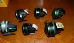 Lot Of 6 Johnson Reels Century Model 100B # 100A Sabra 130B Crappie 230. Fixed Price $99.99.