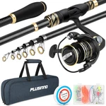 Plusinno Fishing Pole, Rod And Reel Combo,telescopic Kit .... Fixed Price $37.09.