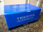 Shimano Tekota 500HGLC Very Lightly Used One Trip W/ Box And Papers. Fixed Price $185.00.