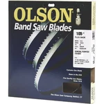 Olson 105 In. 1/4 6 Tpi Skip Flex Back Band Saw Blade FB14505DB Pack Of. Fixed Price $88.17.
