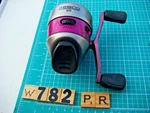 W0782 Pr Zebco 33 Nl Pink Band Spincast Fishing Reel. Fixed Price $19.95.