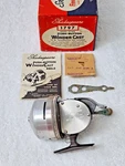 Vintage Shakespeare 1797 Wondercast Reel Box Manual Wrench Receipt Made Usa. Fixed Price $64.87.