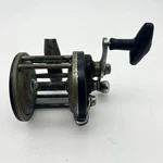 Vintage Pflueger Interocean 1885 Conventional Fishing Reel & Leather Thumb Drag. Fixed Price $10.19.