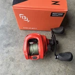 13 Fishing Concept Z Right Hand Baitcast Reel 7.3:1 6BB 22LB Red/black Box. Fixed Price $140.00.