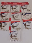Fish Hooks (10) Eagle Claw 202A-8 #8 10CT Gold Aberdeen. Fixed Price $21.00.