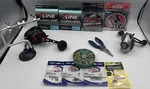 Fishing Bundle Piscifun Alijoz Alloy M Line Sufix Yo-zuri Tackle Lot. Fixed Price $199.99.