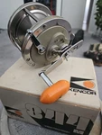 Kencor 844M Nib Stainless Steel Reel For Conventional Trolling, Made Japan. Fixed Price $179.00.