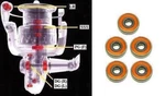 Okuma Ceramic Super Tune Avenger Baitfeeder ABF-20, 30, 40, 20A, 30B, 40B. Fixed Price $64.95.