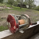 Abu Garcia Vintage Red Casting Fishing Reel Made Sweden Freshwater. Fixed Price $40.00.