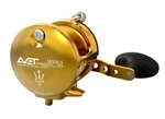 Avet MXJ6/4 G2 Two-speed Lever Drag Casting Reel Right Handed Gold. Fixed Price $339.99.