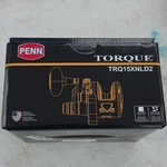 Penn Torque TRQ15XNLD2 Conventional Reel Silver Black Metal Star Drag. Fixed Price $575.00.