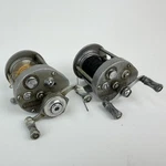 Lot Of 2 Pflueger Supreme Bait Casting Fishing Reels Made Usa. Fixed Price $29.99.