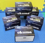 Okuma Magda Pro 2BB Line Counter Trolling Reel With Auto Trip 20DX 6-PACK. Fixed Price $289.95.