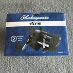 Shakespeare Linecounter Trolling Fishing Reel 2BB ATS20LCX. Fixed Price $44.99.