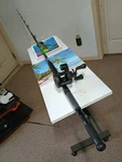 Trolling Fishing Rod Zebco 808 Bite Alert 7' Mh 17-50LB And Reel Bass Pro Shops. Fixed Price $110.00.