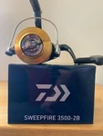 Daiwa Sweepfire SWF-3500 2B Spinning Reel. Fixed Price $37.99.