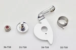 Penn 710Z 711Z Spinfisher Reel Part Kit - Bail Arm, Screw, Spring, Nut. Fixed Price $19.99.
