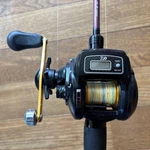 Daiwa Bait Reel With Digital Display, Left-handed. Fixed Price $168.78.