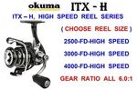Okuma Itx High Speed Saltwater Spinning Reel Sea Fishing Front Drag Fixed Spool. Fixed Price $139.86.
