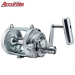 Accurate Offshore Fishing Two-speed Coventional Reel Platinum Twin Drag ATD-50W. Fixed Price $2173.85.