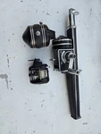 Vintage Ryobi V-mag 3 Baitcasting Reel & St. Croix Zebco 606. Fixed Price $48.00.