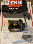 Penn Squall Lever Drag SQL60LD Overhead Reel (new). Fixed Price $179.99.