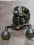 Abu Garcia Revo Big Shooter WM50 Left Handle Reel. Fixed Price $248.99.