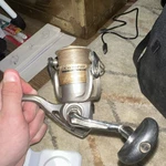 Daiwa Crossfire 2500-3IB Spinning Reel Silver Black. Fixed Price $21.33.