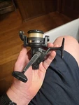 Vintage Spinning Reel Lew's Gold 1 Graphite Spool Anti-twist System Fishing. Fixed Price $25.95.