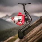 Shakespeare RVRSP30 Reverb Red Spinning Reel 5.5:1 6 Lb Test. Fixed Price $13.49.