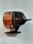 Vintage Garcia Abu-matic 150 Spincast Fishing Reel Copper & Black Sweden. Fixed Price $59.00.