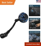 Ergonomic Daiwa Saltist Handle - 75MM Crank Ultimate Fishing Comfort. Fixed Price $49.24.