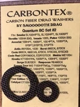 Quantum Smoke, Throttle, Accurist, Code, Kinetic, 100 Carbontex Washers. Fixed Price $10.50.