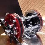 Near Mint Abu Garcia Ambassadeur 7000 High Speed Baitcasting Reel Red. Fixed Price $328.49.