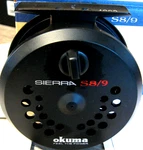 Okuma Sierra 8/9 Fly Fishing Reel - Size 1 Bearing Left Or Right Hand. Fixed Price $39.99.