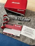 Accurate Boss Valiant BV-300L Reel Silver Red. Fixed Price $720.00.