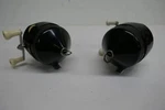 Pair Nos Zebco Spinning Casting Reel Closed Face Model 202. Fixed Price $39.95.