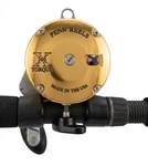 Penn International Trq 300 Torque Rod & Reel Combo 30-50 Lb Gold. Fixed Price $375.00.