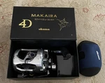 New Okuma Makaira 50WIISEA-SILVER 2 Speed 4BB+1TB Trolling Reel. Fixed Price $759.99.