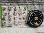 Vintage Pflueger Medalist 1495 Fly Reel With Line Usa Made. Fixed Price $91.00.