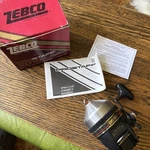 Nos Vtg Zebco Pro Staff 20/10 Closed Face Spin-cast Reel Original Box 1989. Fixed Price $55.00.