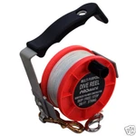 Wreck Scuba Dive Reel Stainless Steel Handle Brass Clip Tech Spool 290FT. Fixed Price $69.95.