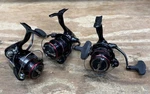 Lot Of 3 Daiwa Fuego LT2500D-XH Spinning Reels. Fixed Price $160.00.