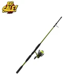 Lews Valor 7FT Medium Heavy Spinning Rod Reel Combo Big Game Fishing Gear. Fixed Price $57.99.