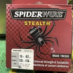 Spiderwire Stealth Braid Fishing Line 125 Yd Translucent. Fixed Price $17.99.