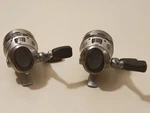 Lot 2X Shakespeare Micro Serves Spincast Fishing Reel Gray Black. Fixed Price $58.99.